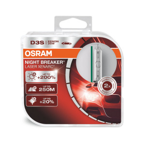 Osram D3S Night Breaker Laser +200% - Duobox 1690,00 kr
